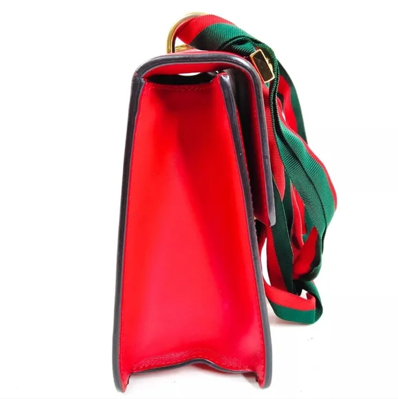 Gucci Sylvie Sherry Line Hand Bag Leather - Picture 2 of 8